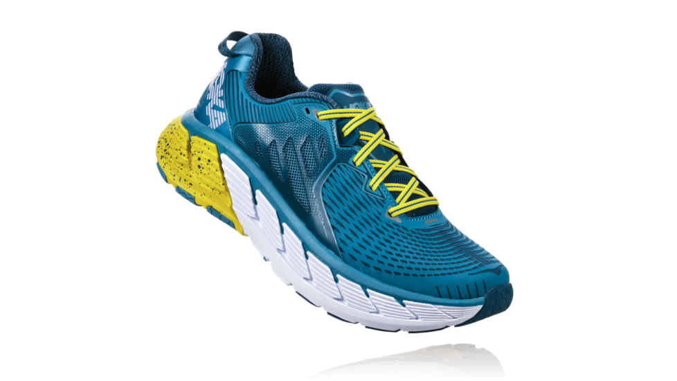Hoka Men's Gaviota Road Running Shoe, Niagara/Midnight, 7.5 US, 1016301-NMDN-7.5