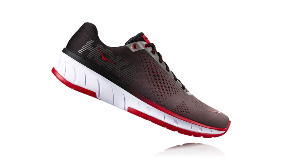 Hoka Mens Cavu Running Shoe, Charcoal/Black, 9 US, 1019281-CRBC-9