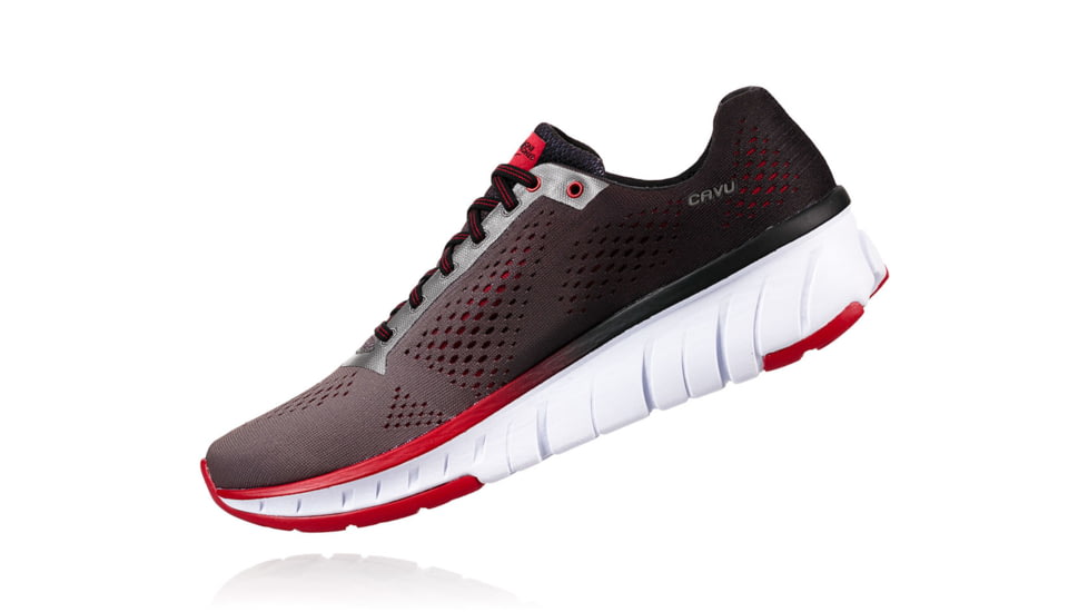 Hoka Mens Cavu Running Shoe, Charcoal/Black, 9 US, 1019281-CRBC-9