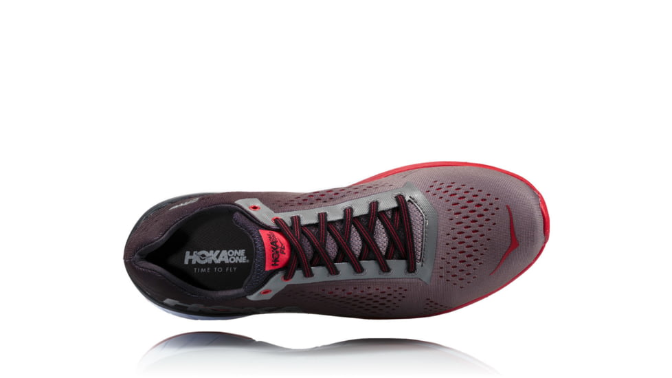 Hoka Mens Cavu Running Shoe, Charcoal/Black, 9 US, 1019281-CRBC-9