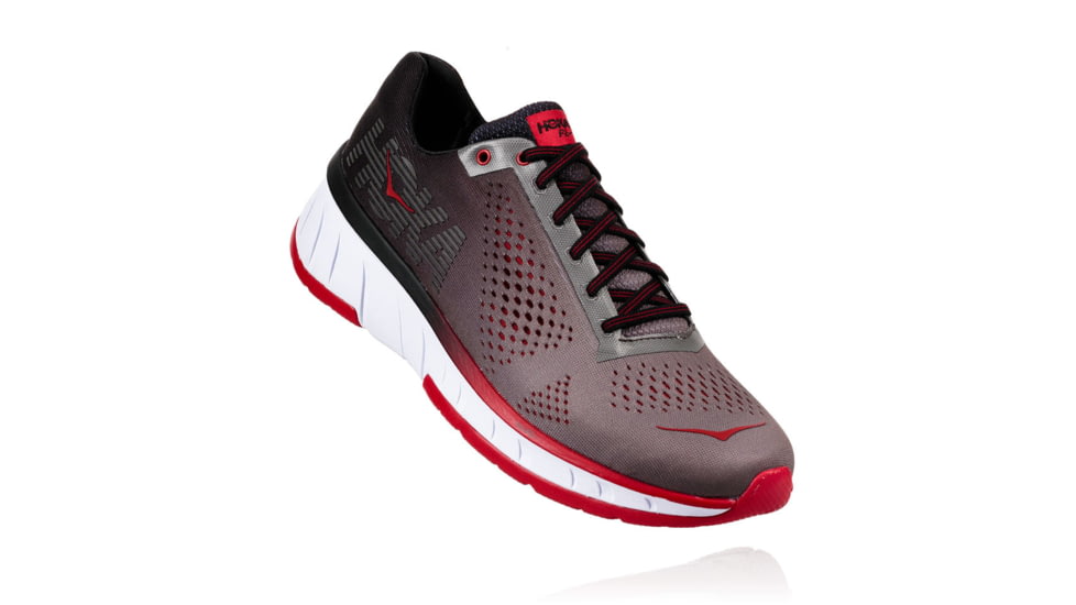 Hoka Mens Cavu Running Shoe, Charcoal/Black, 9 US, 1019281-CRBC-9