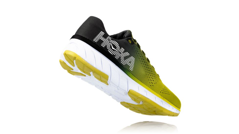 Hoka Mens Cavu Running Shoe, Sulphur Spring/Anthracite, 8 US, 1019281-SSAN-8