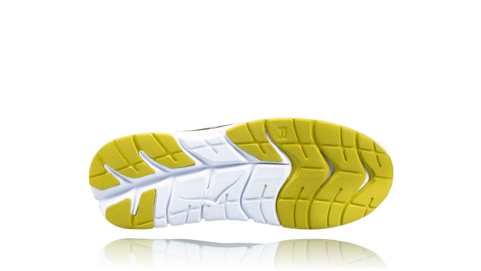 Hoka Mens Cavu Running Shoe, Sulphur Spring/Anthracite, 8 US, 1019281-SSAN-8