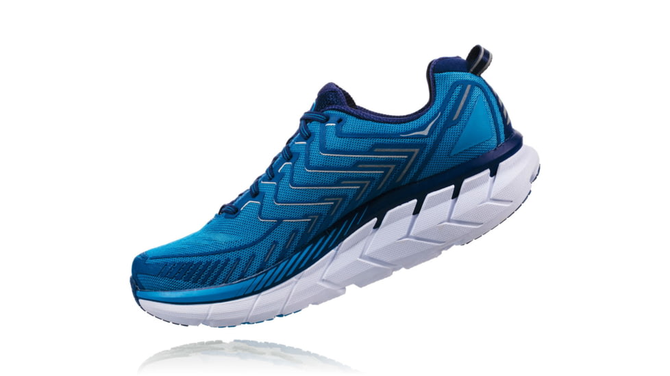 Hoka Mens Clifton 4 Road Running Shoe, Diva Blue/True Blue, 7 US, 1016723-DBTBL-7