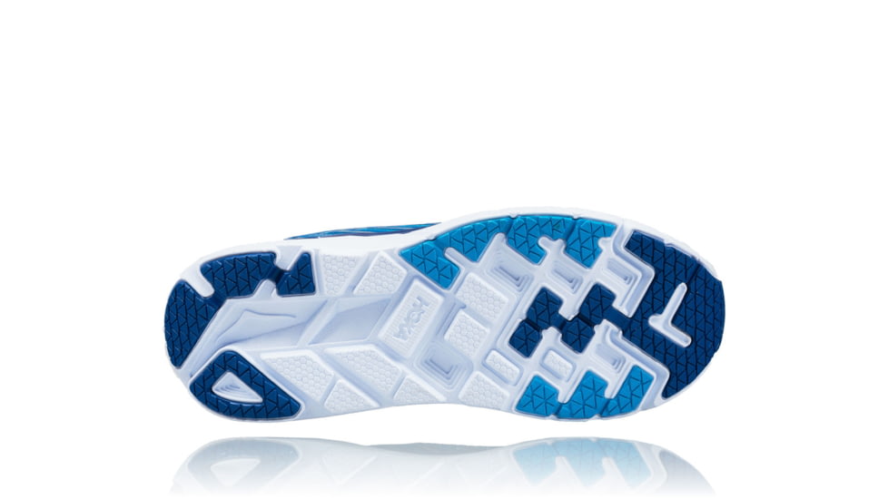 Hoka Mens Clifton 4 Road Running Shoe, Diva Blue/True Blue, 7 US, 1016723-DBTBL-7
