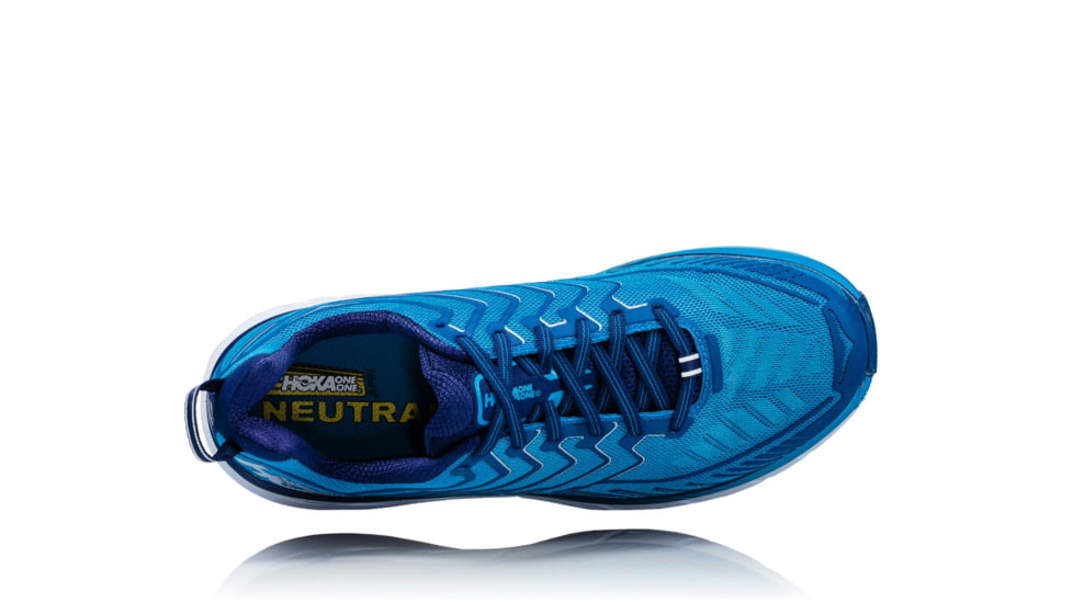 Hoka Mens Clifton 4 Road Running Shoe, Diva Blue/True Blue, 7 US, 1016723-DBTBL-7