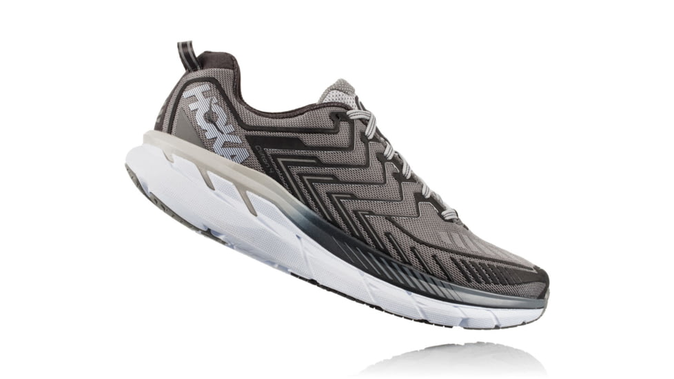 Hoka Mens Clifton 4 Road Running Shoe, Griffin/Micro Chip, 10 US, 1016723-GMCH-10
