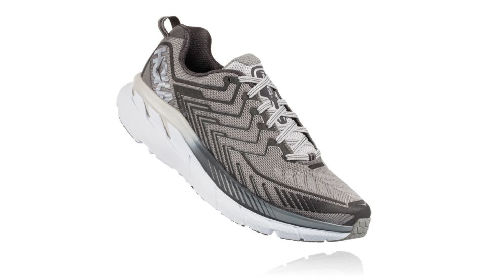 Hoka Mens Clifton 4 Road Running Shoe, Griffin/Micro Chip, 10 US, 1016723-GMCH-10