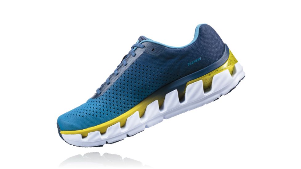 Hoka Mens Elevon Road Running Shoe, Niagara Blue/Vintage Indigo, 9.5 US, 1019267-NBVI-9.5