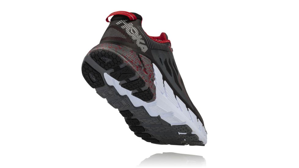 Hoka Mens Gaviota Road Running Shoe, Black/Formula One, 12.5 US, 1016301-BFON-12.5