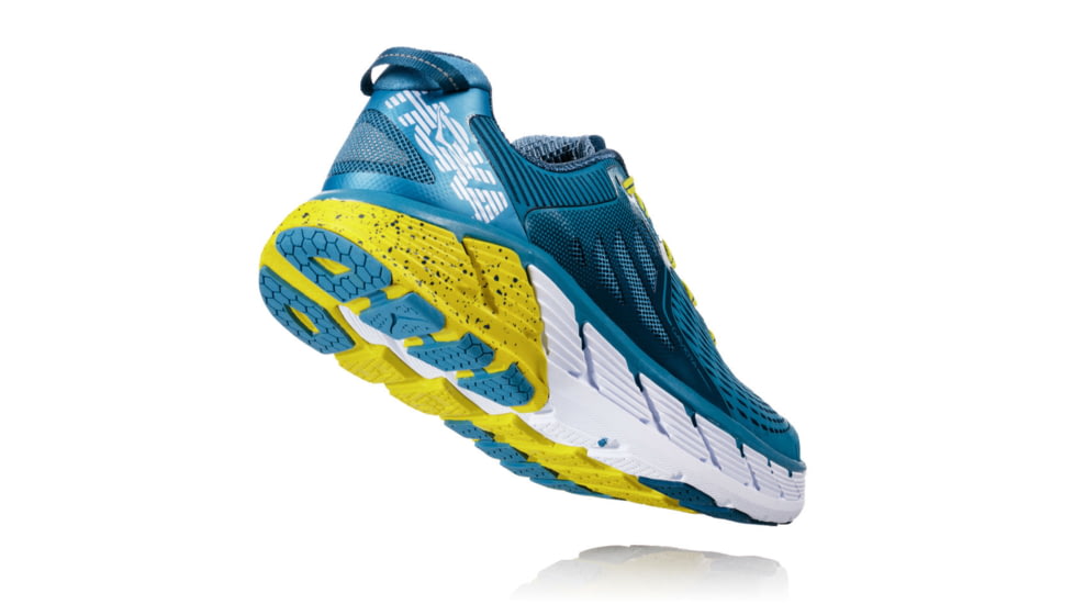 Hoka Mens Gaviota Road Running Shoe, Niagara/Midnight, 7.5 US, 1016301-NMDN-7.5
