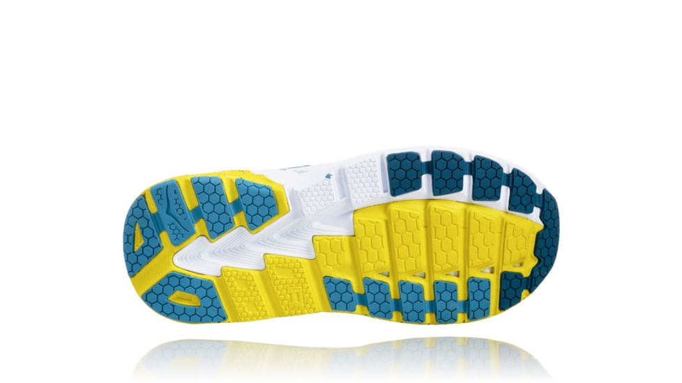 Hoka Mens Gaviota Road Running Shoe, Niagara/Midnight, 7.5 US, 1016301-NMDN-7.5