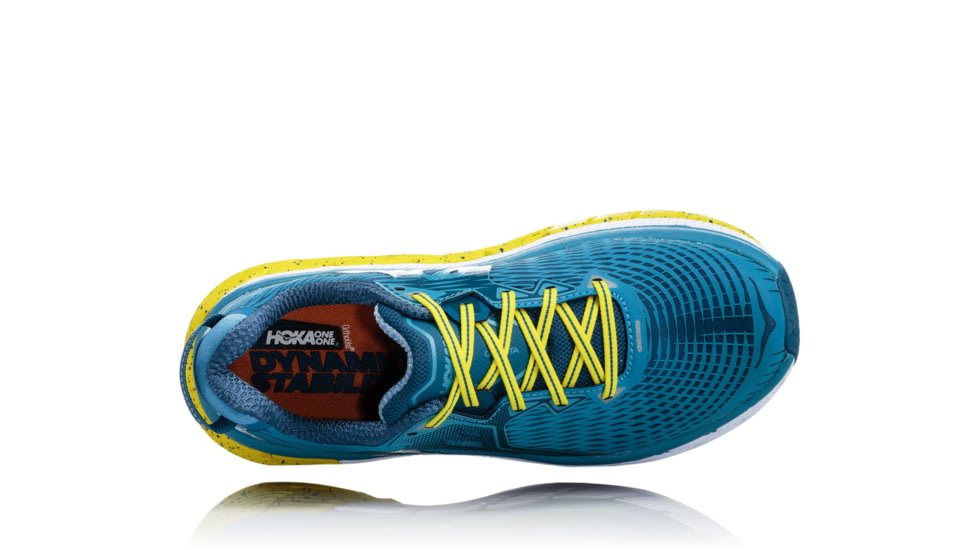 Hoka Mens Gaviota Road Running Shoe, Niagara/Midnight, 7.5 US, 1016301-NMDN-7.5