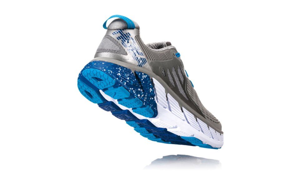 Hoka Mens Gaviota Road Running Shoe, Wild Dove/True Blue, 12 US, 1016301-WDTB-12