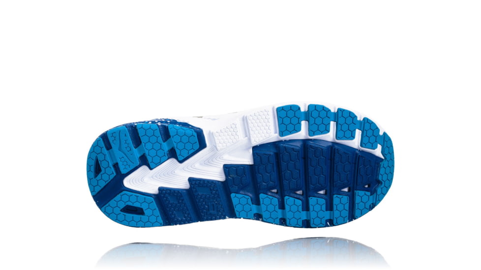 Hoka Mens Gaviota Road Running Shoe, Wild Dove/True Blue, 12 US, 1016301-WDTB-12