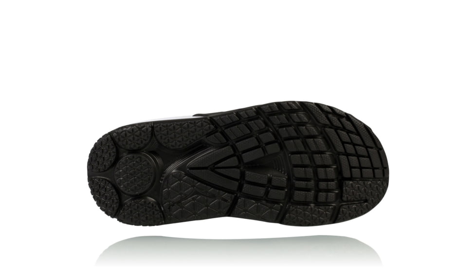 Hoka Mens Ora Recovery Slide Sandal, Black/White, 7 US, 1014864-BWHT-7