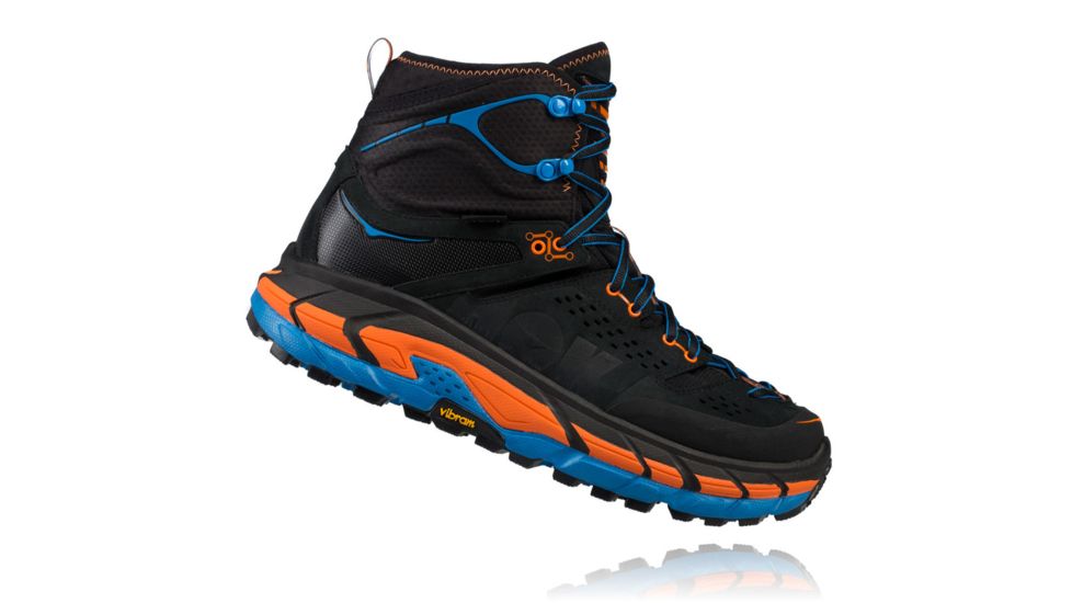 Hoka Mens Tor Ultra Hi WP Hiking Shoe, Anthracite/Orange Clown Fish, 7 US, 1008334-AOCF-7