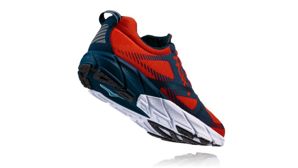 Hoka Mens Tracer 2 Road Running Shoe, Tangerine Tango/Blackened Pearl, 7 US, 1016786-TTBPR-7