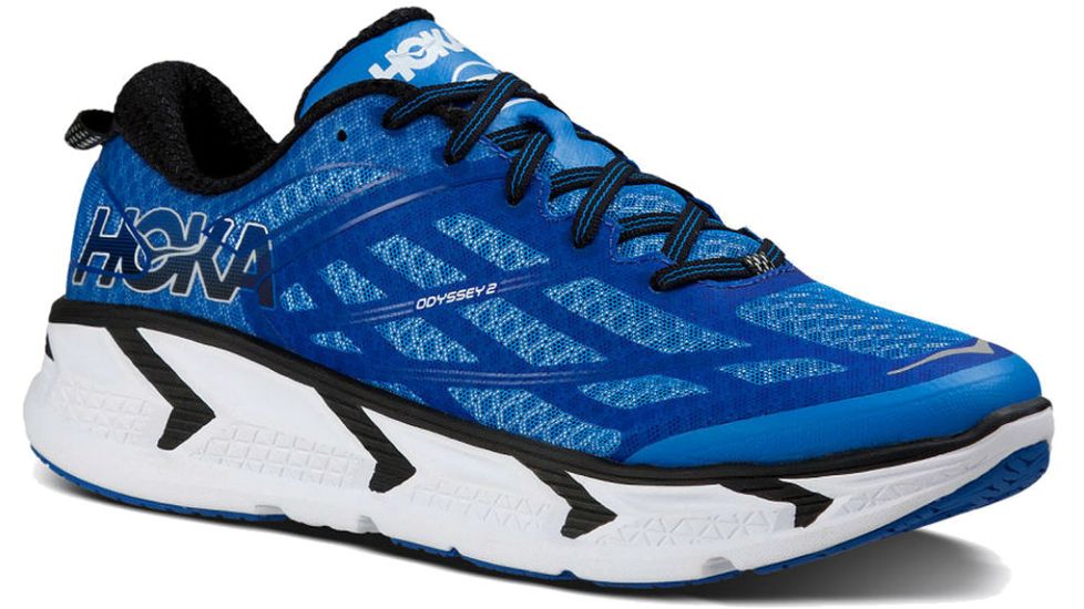 Odyssey 2 Road Running Shoe - Mens-Director Blue/White-Medium-10.5