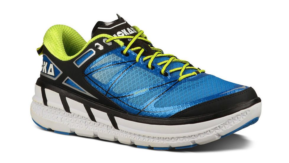 Hoka Odyssey Road Running Shoes - Men's-Director Blue/Citrus-Medium-8 US