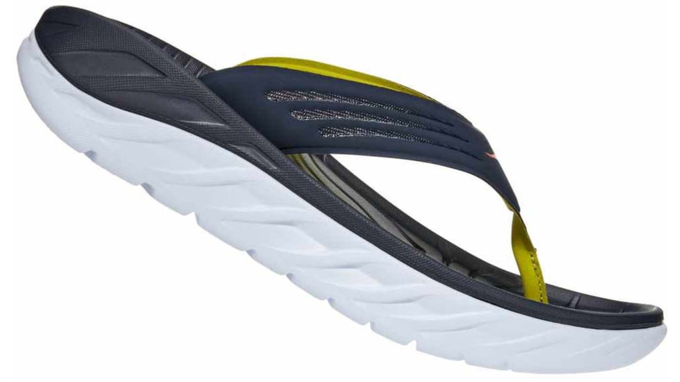 Hoka Ora Recovery Flip - Mens, Ombre Blue/Fiesta, 9, Regular, 1099675-OBFs, 09