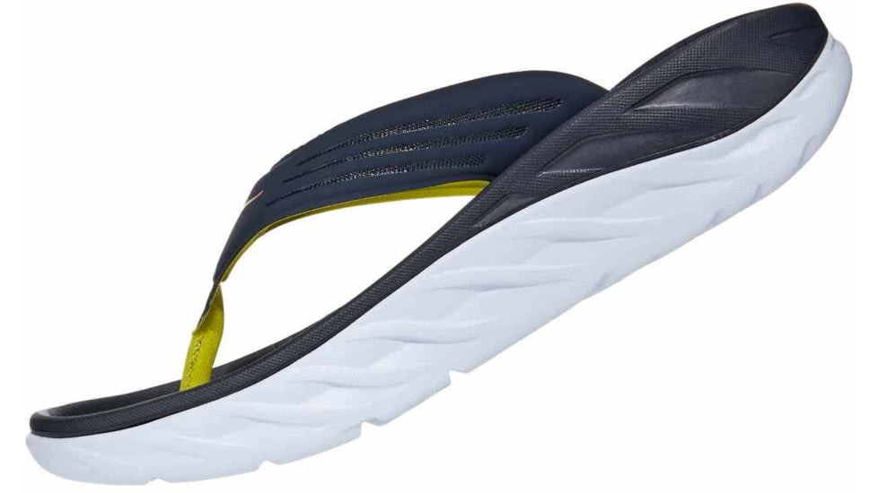 Hoka Ora Recovery Flip - Mens, Ombre Blue/Fiesta, 9, Regular, 1099675-OBFs, 09