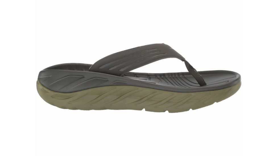 Hoka Ora Recovery Flip Running Shoe - Mens, Forest Night / Mayfly, Medium, 7, 1099675-FNMF-07