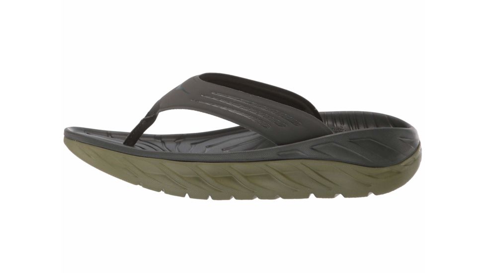 Hoka Ora Recovery Flip Running Shoe - Mens, Forest Night / Mayfly, Medium, 7, 1099675-FNMF-07