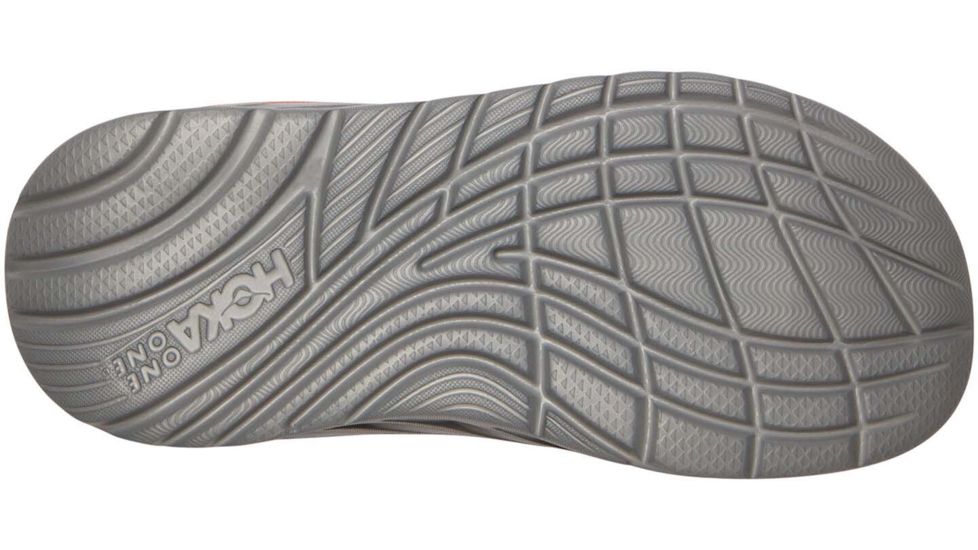 Hoka Ora Recovery Flip Sandals - Mens, Mandarin Red/Wild Dove, 10, 1099675-MRWDV-10