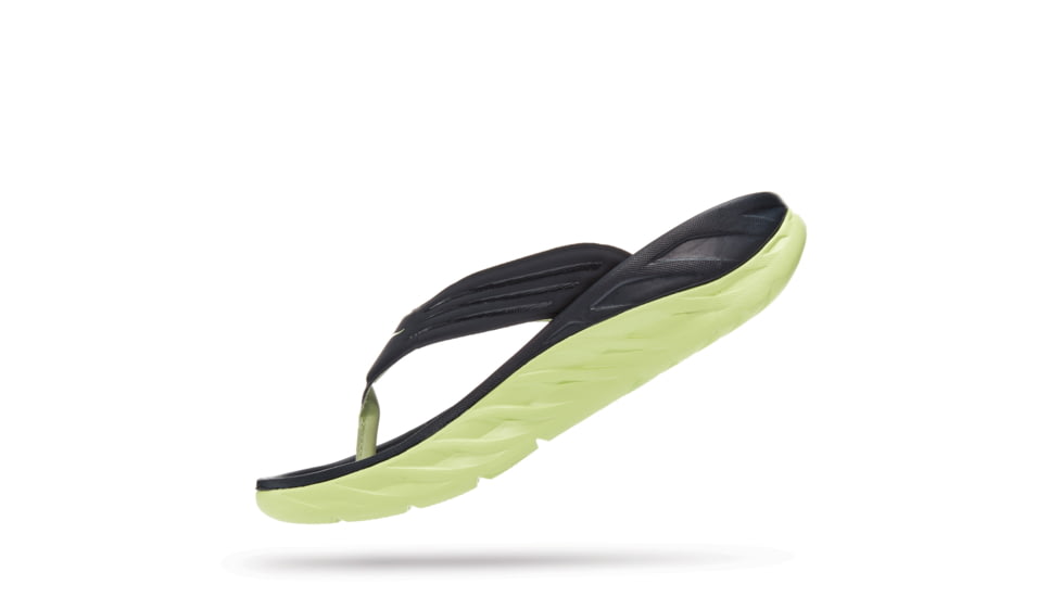 Hoka Ora Recovery Flip Shoes - Mens, Blue Graphite / Butterfly, 7, 1099675-BGBT-07