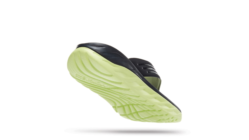 Hoka Ora Recovery Flip Shoes - Mens, Blue Graphite / Butterfly, 7, 1099675-BGBT-07