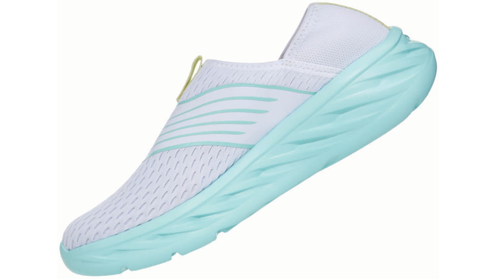 Hoka Ora Recovery Road Running Shoes - Womens, White/Blue Tint, 6, Regular, 1099678-WBTN-06