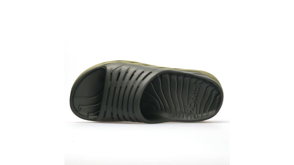 Hoka Ora Recovery Slide Running Shoe - Mens, Forest Night / Mayfly, Medium, 7, 1099673-FNMF-07
