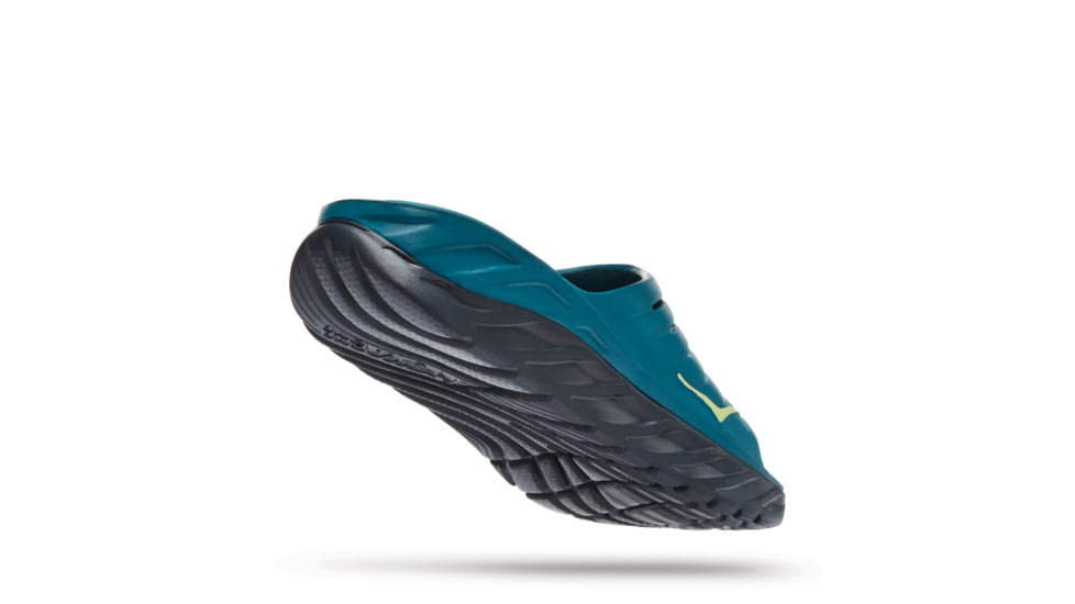 Hoka Ora Recovery Slide Shoes - Mens, Blue Coral / Butterfly, 10, 1099673-BCBT-10