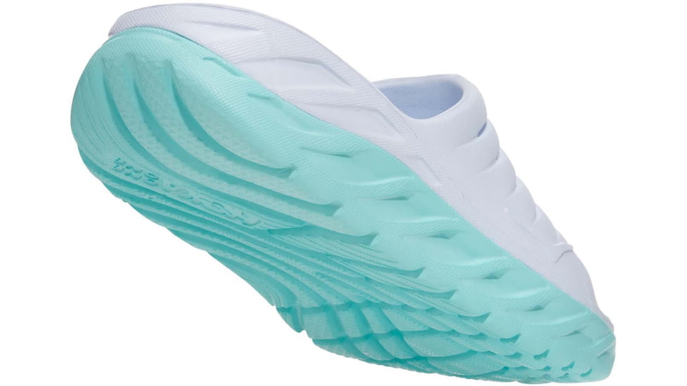 Hoka Ora Recovery Slide - Womens, White/Blue Tint, 10, Regular, 1099674-WBTN-10
