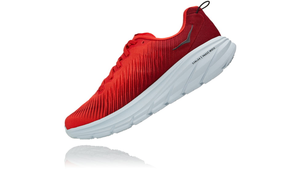 Hoka Rincon 3 Road Running Shoes - Mens, Rhubarb/Fiesta, 10, D, 1119395-RFST-10D