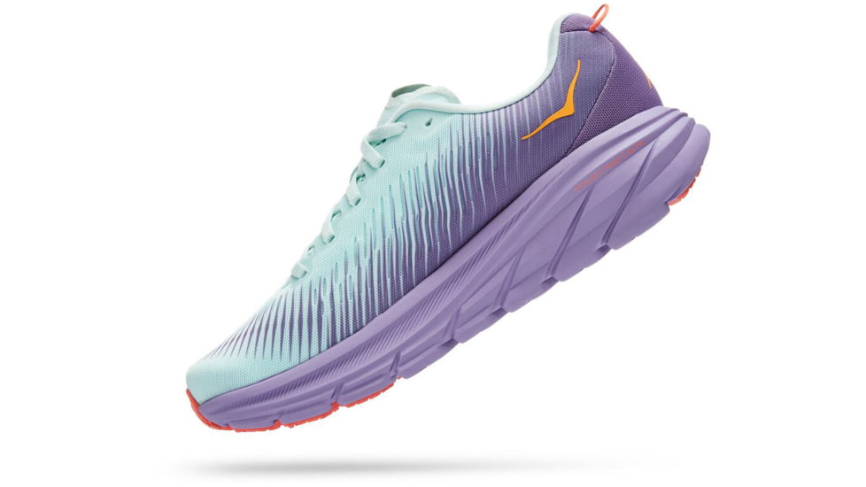 Hoka Rincon 3 Road Running Shoes - Womens, Blue Glass / Chalk Violet, 6.5B, 1119396-BGCV-06.5B