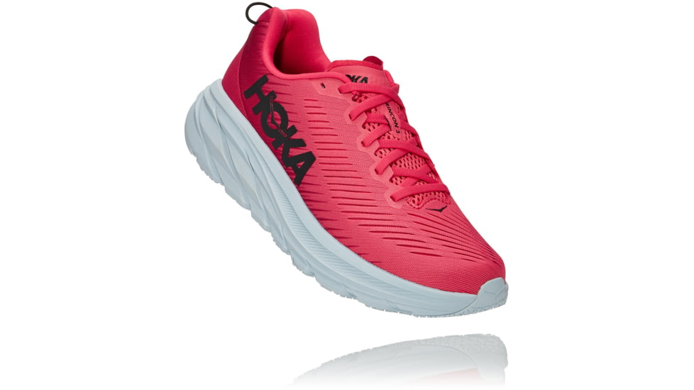 Hoka Rincon 3 Road Running Shoes - Womens, Paradise Pink / Jazzy, 7B, 1119396-PPJZ-07B