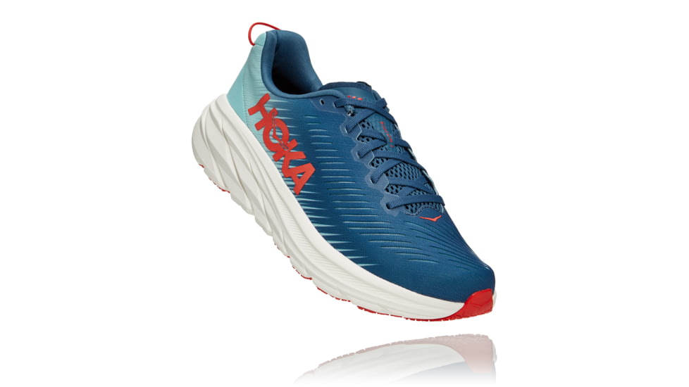 Hoka Rincon 3 Shoes - Mens, Real Teal/Eggshell Blue, 10.5D, 1119395-RTEB-10.5D