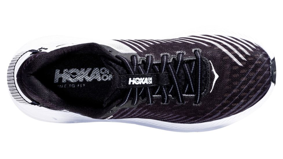 Hoka Rincon Running Shoes - Mens, Black / White, Medium, 9, 1102874-BWHT-09