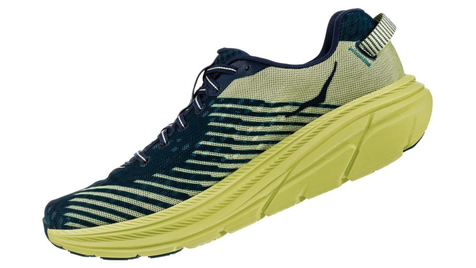 Hoka Rincon Running Shoes - Mens, Deep Teal / Lime Sherbet, Medium, 15, 1102874-DTLSH-15