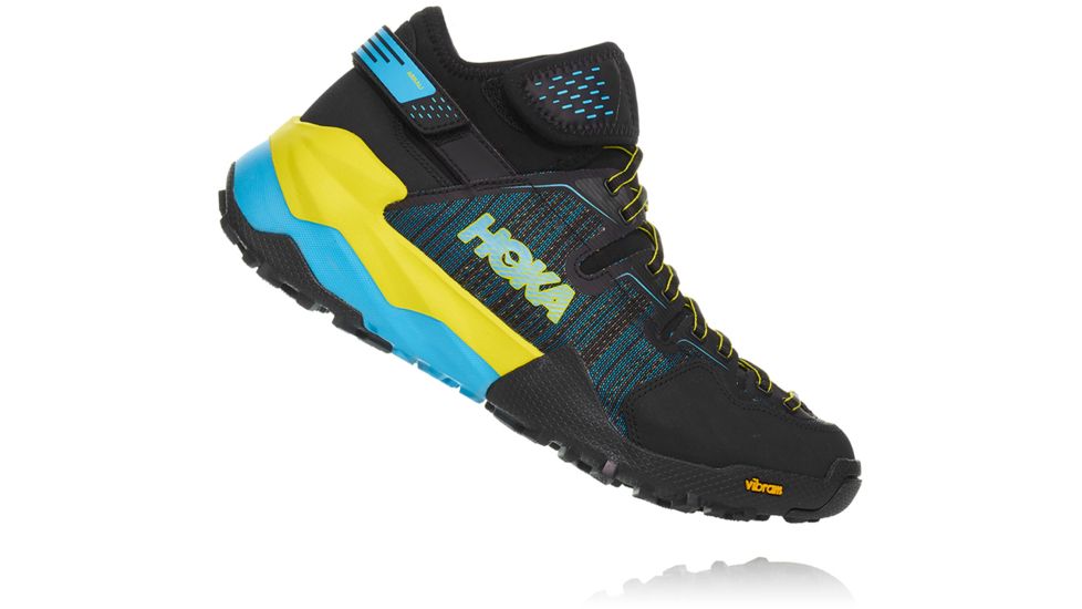 Hoka Sky Arkali Road Running Shoes - Men's, Black/Cyan/Citrus, Medium, 9.5, 1102954-BCCT-9.5