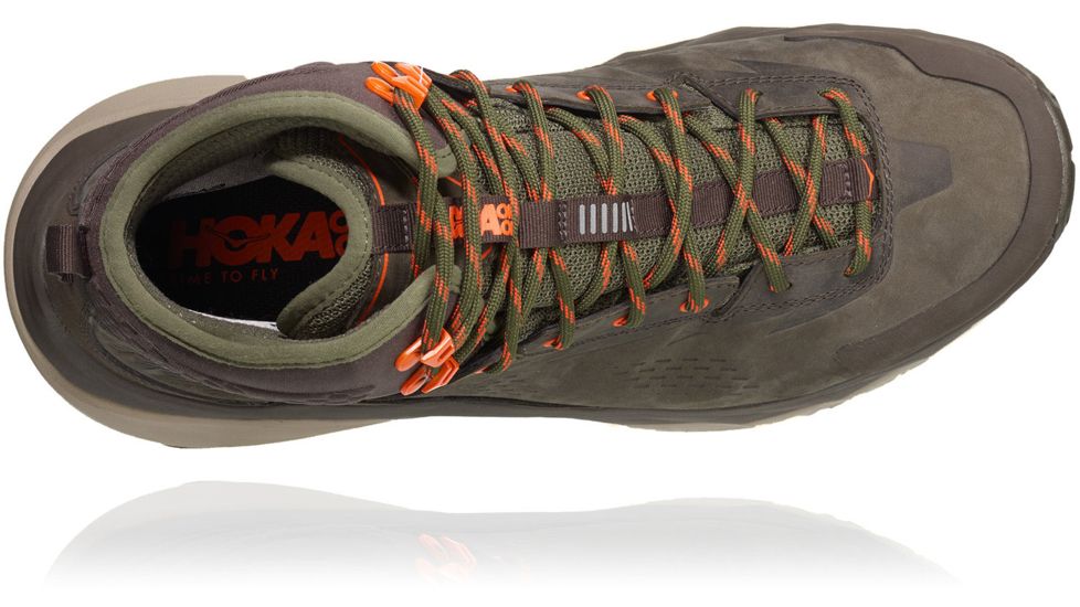 Hoka Sky Kaha Road Running Shoes - Mens, Black Olive/Green, Medium, 7.5, 1099637-BOGR-7.5