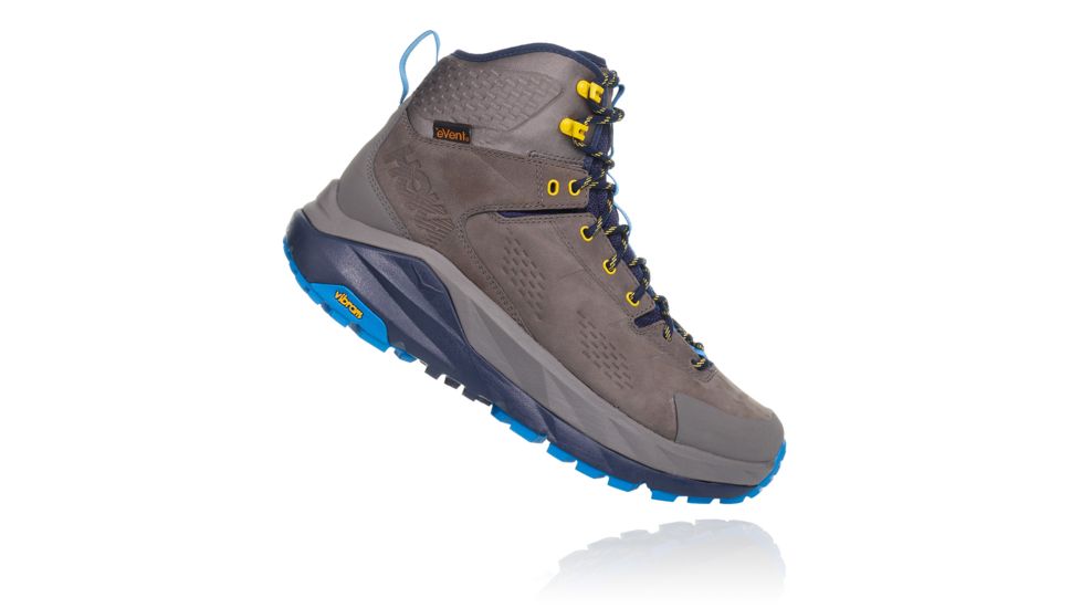 Hoka Sky Kaha - Men's, Charcoal Grey / Blue, Medium, 7, 1099637-CGYB-07D