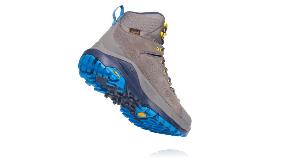Hoka Sky Kaha Road Running Shoes - Mens, Charcoal Grey/Blue, 07, 1099637-CGYB-07D