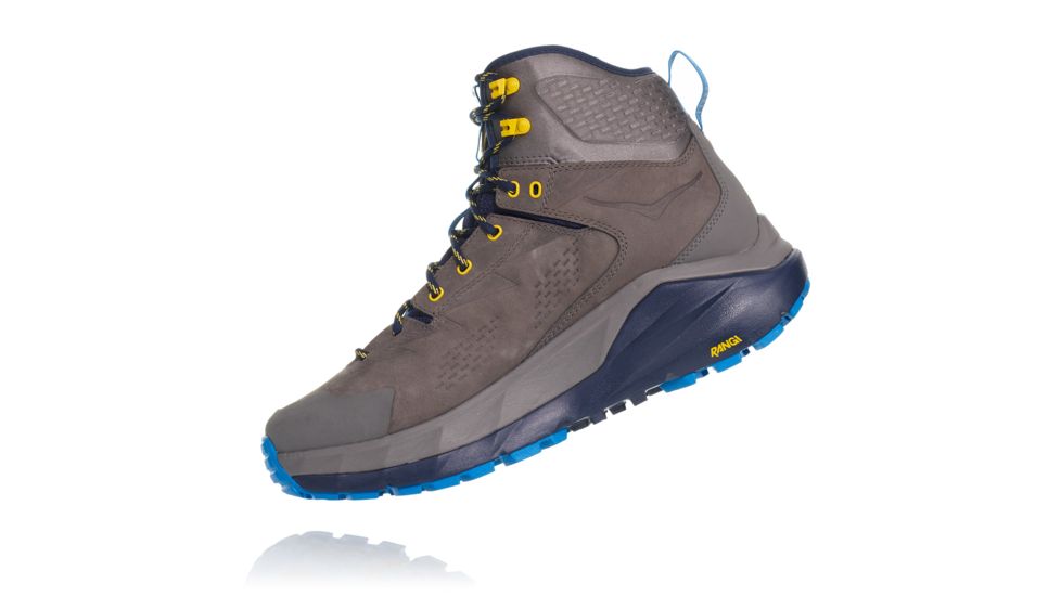 Hoka Sky Kaha Road Running Shoes - Mens, Charcoal Grey/Blue, 07, 1099637-CGYB-07D