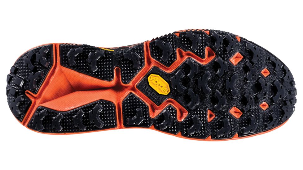 Hoka Speedgoat 3 Running Shoes - Mens, Stormy Weather / Tangerine Tango, Medium, 9.5, 1099733-SWTT-09.5