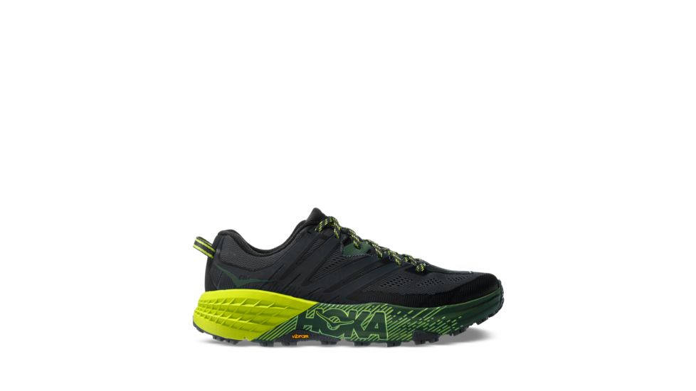 Hoka Speedgoat 3 Trail Running Shoes - Mens, Ebony/Black, Medium, 7, 1099733-EBLC-7