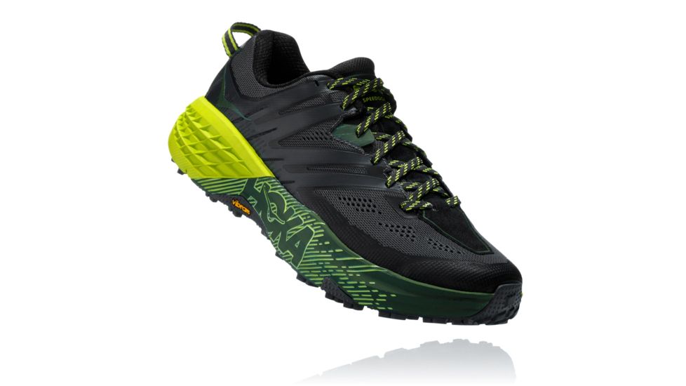 Hoka Speedgoat 3 Trail Running Shoes - Mens, Ebony/Black, Medium, 11.5, 1099733-EBLC-11.5