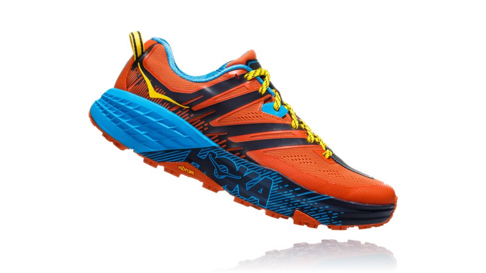 Hoka Speedgoat 3 Trail Running Shoes - Mens, Nasturtium/Spicy Orange, Medium, 7, 1099733-NSOR-7